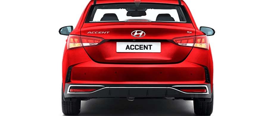 Đuôi xe Hyundai Accent 