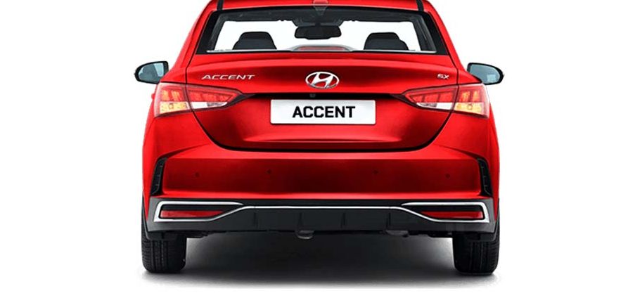 Đuôi xe Hyundai Accent 2022