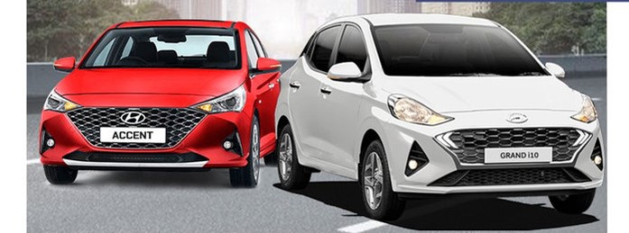 So sánh Hyundai Grand I10 và Accent